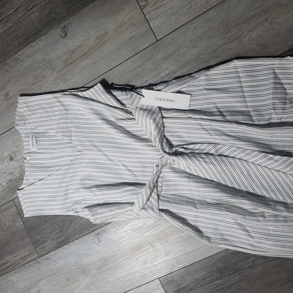 Calvin Klein | Sleeve Less, Tie-waste, Romper NWT - Picture 1 of 8